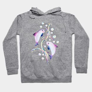 Vaquita with bubbles Hoodie